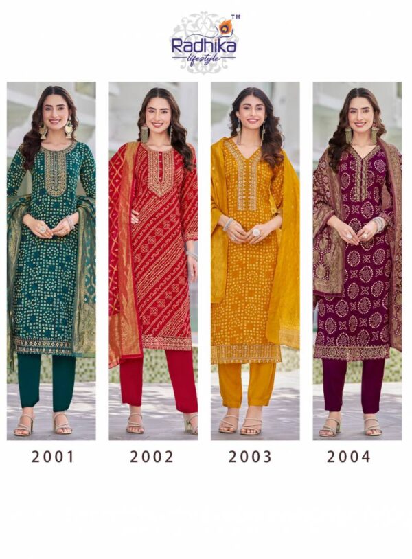 Radhika Sajni Vol 2 Rayon Printed Readymade Catalog Wholesale Collection Exporter - Image 10