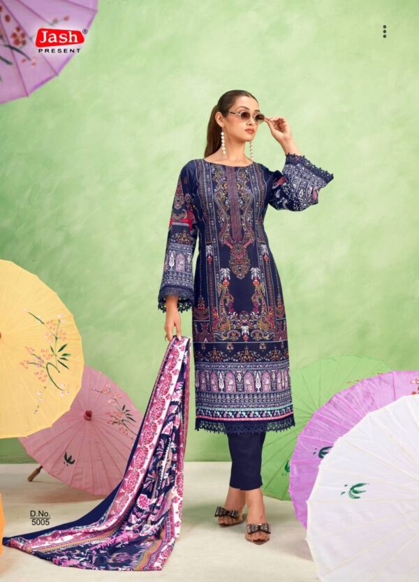 Jash Qurbat Vol 6 Mix Cotton Dress Material Catalog Wholesale Collection Exporter - Image 3