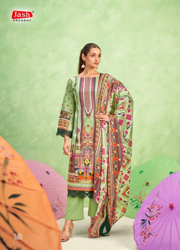 Jash Qurbat Vol 6 Mix Cotton Dress Material Catalog Wholesale Collection Exporter - Image 4