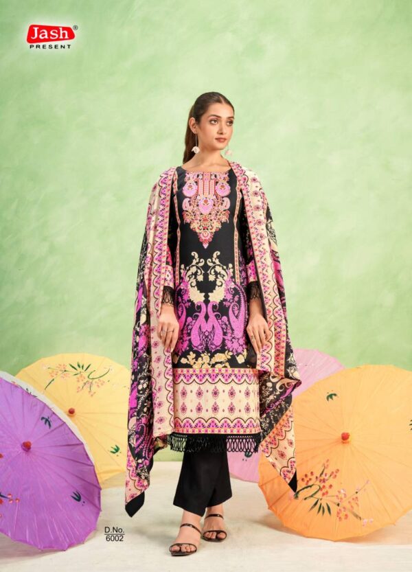 Jash Qurbat Vol 6 Mix Cotton Dress Material Catalog Wholesale Collection Exporter - Image 8