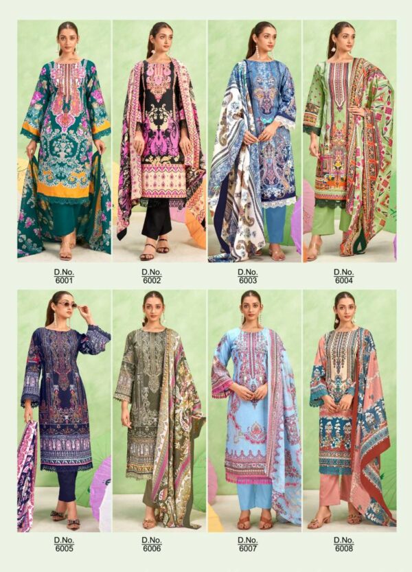 Jash Qurbat Vol 6 Mix Cotton Dress Material Catalog Wholesale Collection Exporter - Image 10