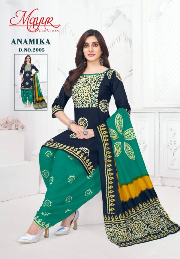 Mayur Anamika Vol 2 Cotton Printed Dress Material Catalog Wholesale Collection Dealer - Image 2