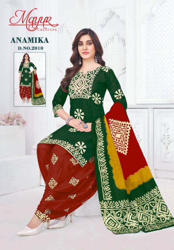 Mayur Anamika Vol 2 Cotton Printed Dress Material Catalog Wholesale Collection Dealer - Image 3
