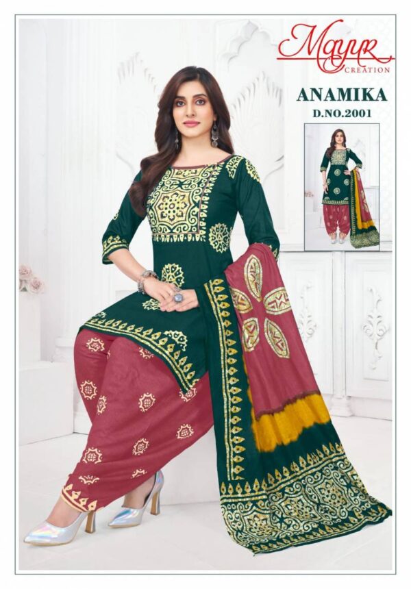 Mayur Anamika Vol 2 Cotton Printed Dress Material Catalog Wholesale Collection Dealer - Image 8