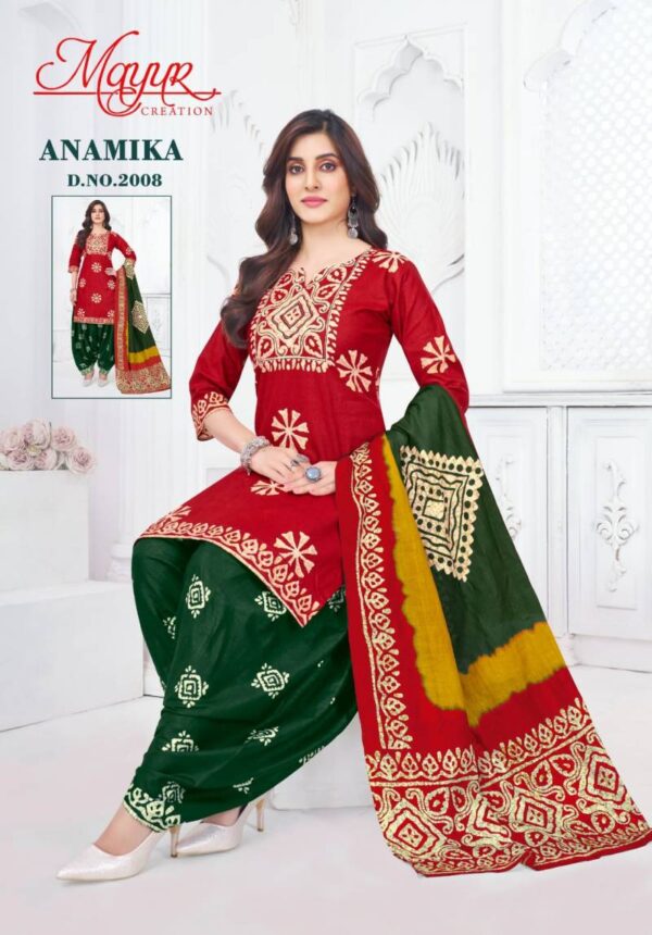 Mayur Anamika Vol 2 Cotton Printed Dress Material Catalog Wholesale Collection Dealer - Image 9