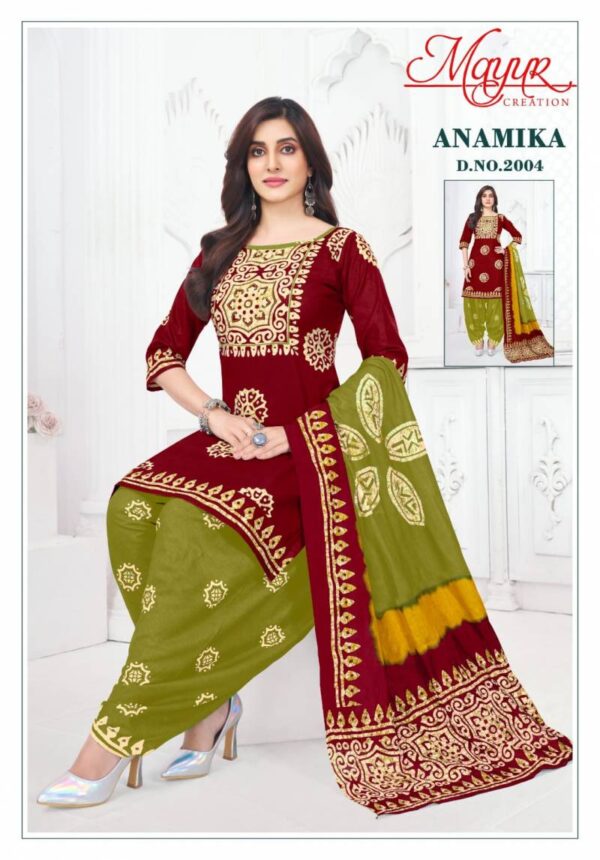 Mayur Anamika Vol 2 Cotton Printed Dress Material Catalog Wholesale Collection Dealer - Image 10