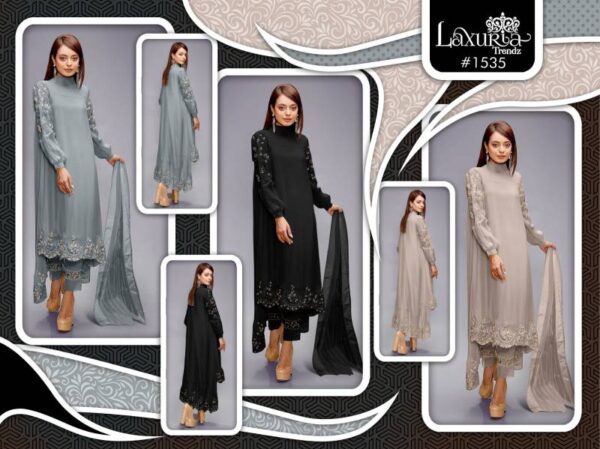 Laxuria Trendz 1535 Tunic Ready Made Suit Catalog Wholesale Collection Exporter - Image 7