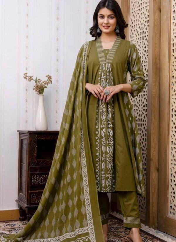 Nityaa F 11 Cotton Printed Fancy Neck Readymade Catalog Wholesale Collection Exporter