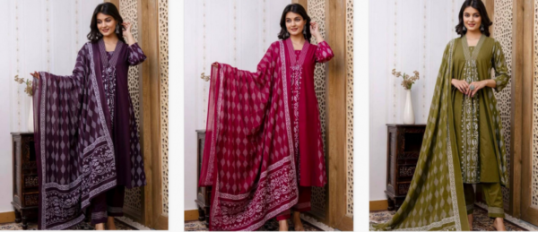 Nityaa F 11 Cotton Printed Fancy Neck Readymade Catalog Wholesale Collection Exporter - Image 4