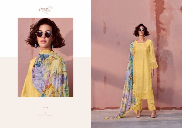 Kimora Heer Muse Maslin Resham Embroidered Salwar Suits Catalog Wholesale Collection Exporter - Image 3