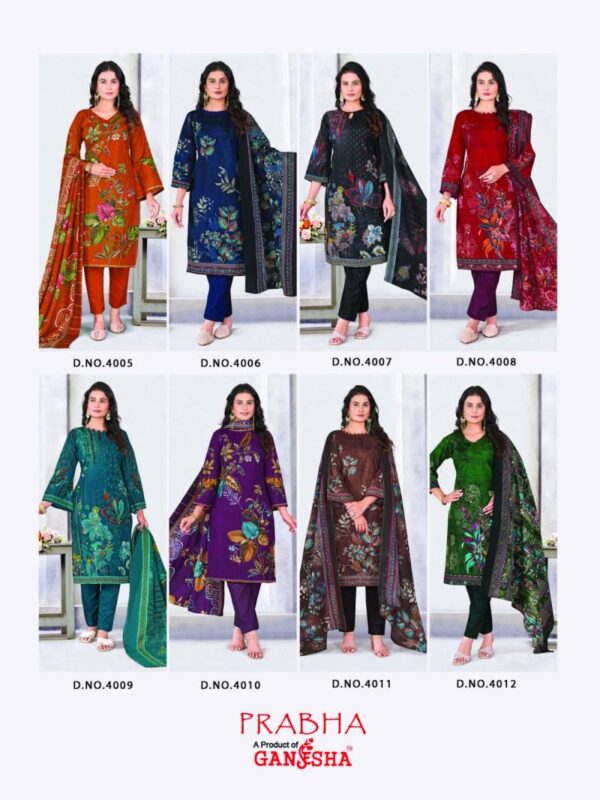 Ganesha Prabha Vol 1 Cotton Digital Printed Dress Material Catalog Wholesale Collection Exporter - Image 10