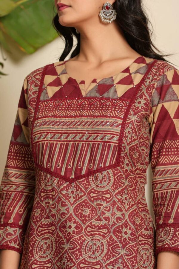 Naisha K 122 Cotton Fancy Readymade Catalog Wholesale Collection Exporter - Image 3