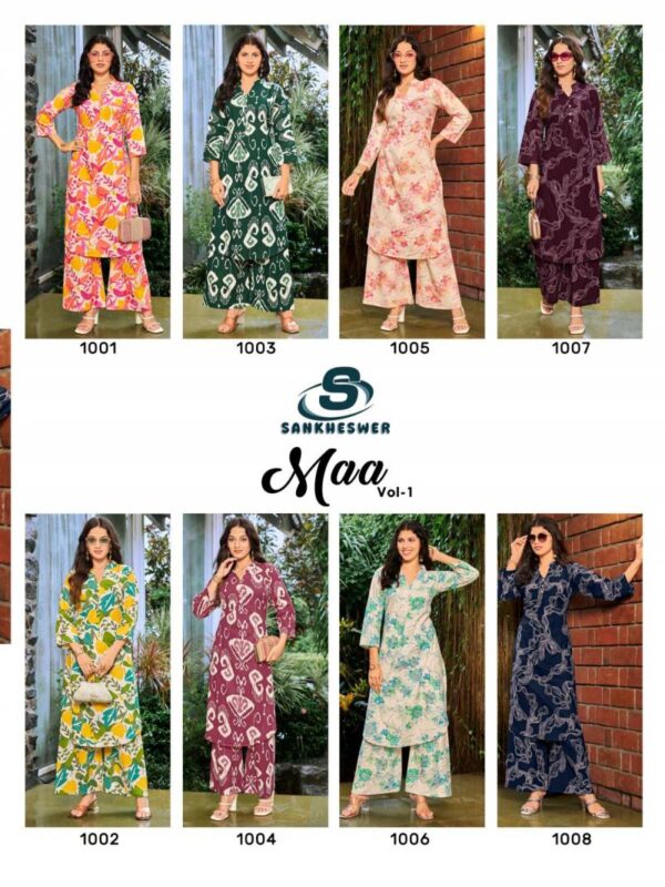 Sankheswer Maa Vol 1 Flex Cotton Co Ord Set Catalog Wholesale Collection Exporter - Image 10