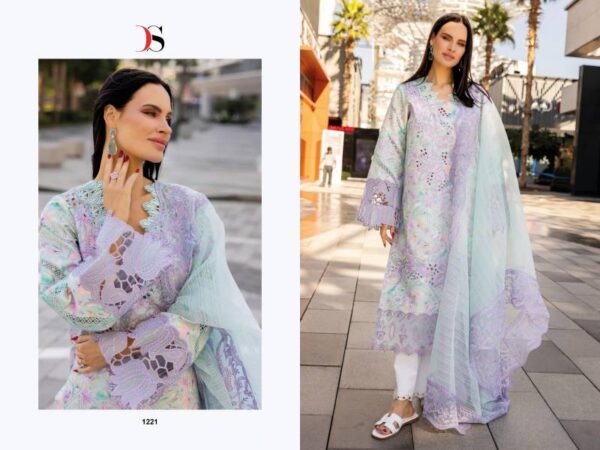 Deepsy Rang Rasiya Lawn 25 Vol 3 Cotton Salwar Kameez Wholesale Catalog Collection Dealer - Image 2