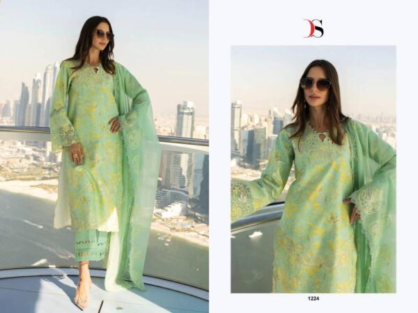 Deepsy Rang Rasiya Lawn 25 Vol 3 Cotton Salwar Kameez Wholesale Catalog Collection Dealer - Image 4