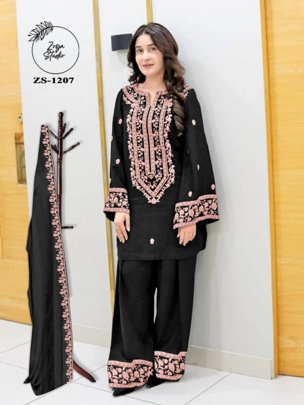 Zoya Studio 1207 Roman Silk Salwar Kameez Catalog Wholesale Collection Exporter - Image 2
