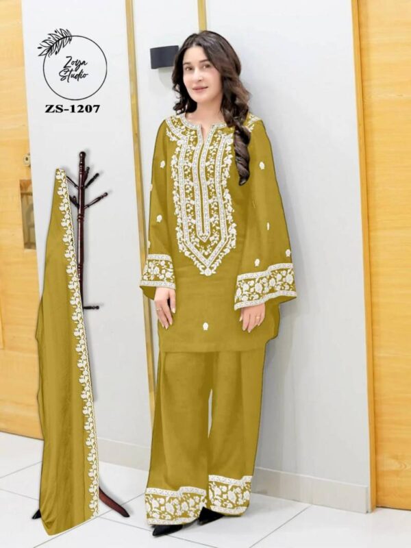 Zoya Studio 1207 Roman Silk Salwar Kameez Catalog Wholesale Collection Exporter - Image 5