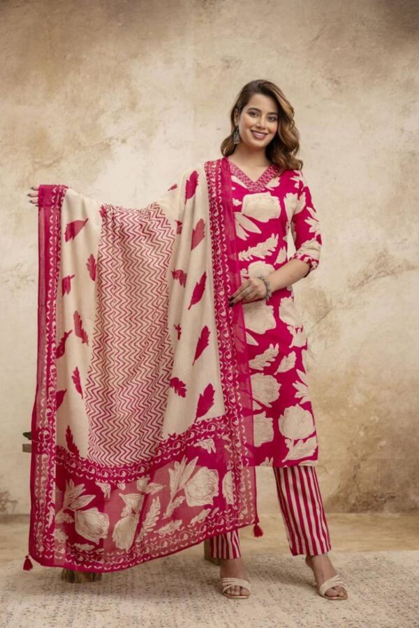 Naisha K 129 Vol 2 Cotton Printed Readymade Plus Size Catalog Wholesale Collection Exporter - Image 2