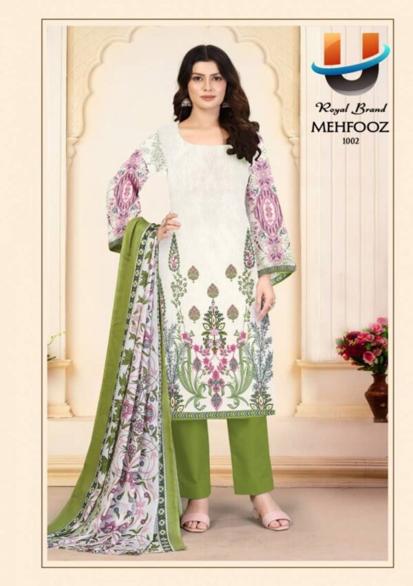 Royal Mehfooz Vol 1 Cotton Printed Dress Material Wholesale Catalog Collection Exporter - Image 2
