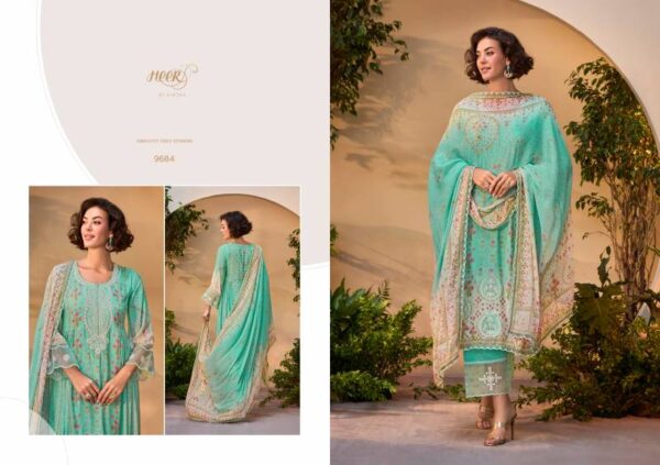 Kimora Heer Titliyain Maslin Digital Printed Salwar Kameez Catalog Wholesale Collection Exporter - Image 4