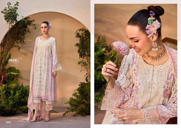 Kimora Heer Titliyain Maslin Digital Printed Salwar Kameez Catalog Wholesale Collection Exporter - Image 6