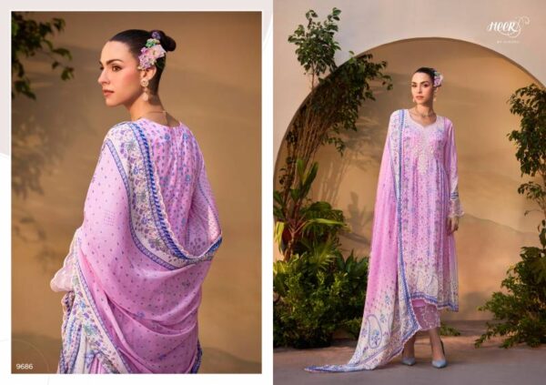 Kimora Heer Titliyain Maslin Digital Printed Salwar Kameez Catalog Wholesale Collection Exporter - Image 7