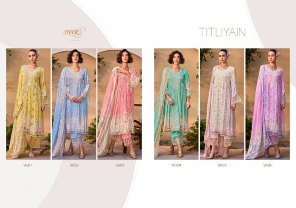 Kimora Heer Titliyain Maslin Digital Printed Salwar Kameez Catalog Wholesale Collection Exporter - Image 8