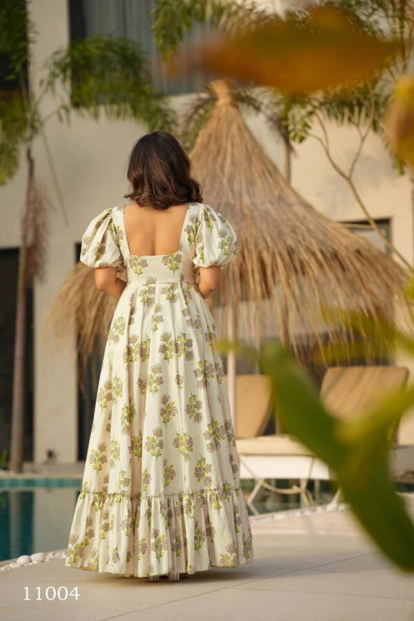 Clora Vol 11 Digital Printed Fully Flared Gown Catalog Wholesale Collection Exporter - Image 14