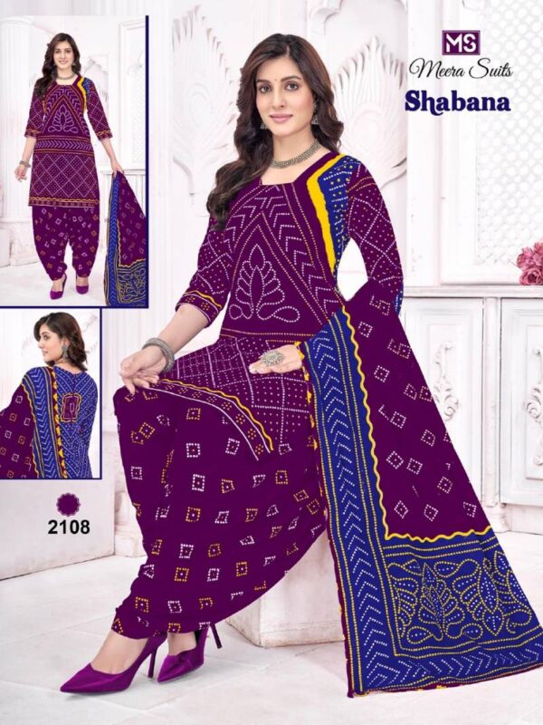 Ms Shabana Vol 21 Cotton Printed Patiyala Dress Material Catalog Wholesale Collection Exporter - Image 10