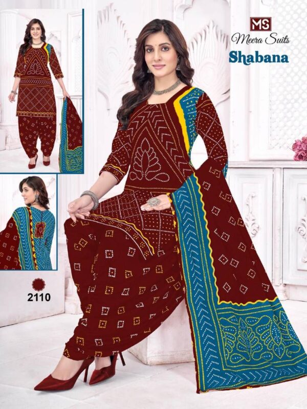Ms Shabana Vol 21 Cotton Printed Patiyala Dress Material Catalog Wholesale Collection Exporter - Image 12