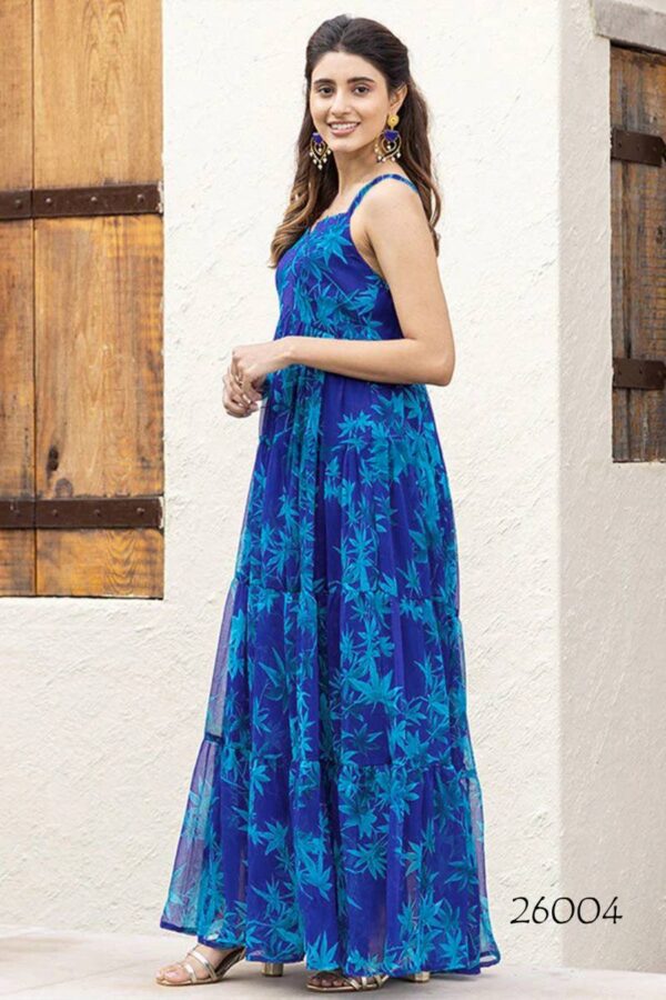 Lucaya Vol 26 Georgette Digital Printed Anarkali Fully Flared Gown Wholesale Catalog Collection Supplier - Image 11