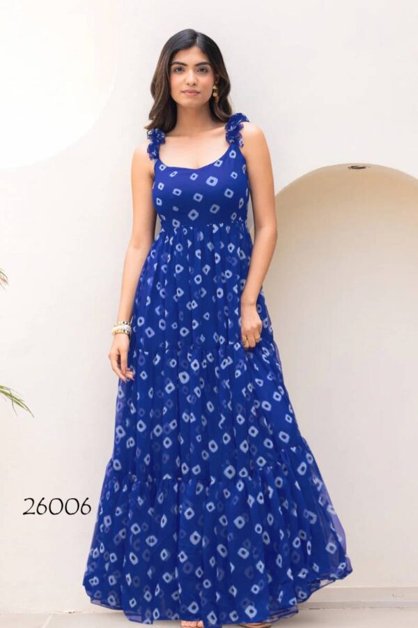 Lucaya Vol 26 Georgette Digital Printed Anarkali Fully Flared Gown Wholesale Catalog Collection Supplier - Image 17
