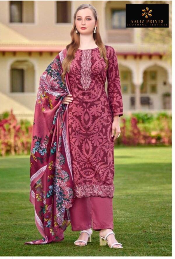 Aaliz Adan Libas Patch Vol 1 Cotton Digital Printed Dress Material Wholesale Catalog Collection Exporter
