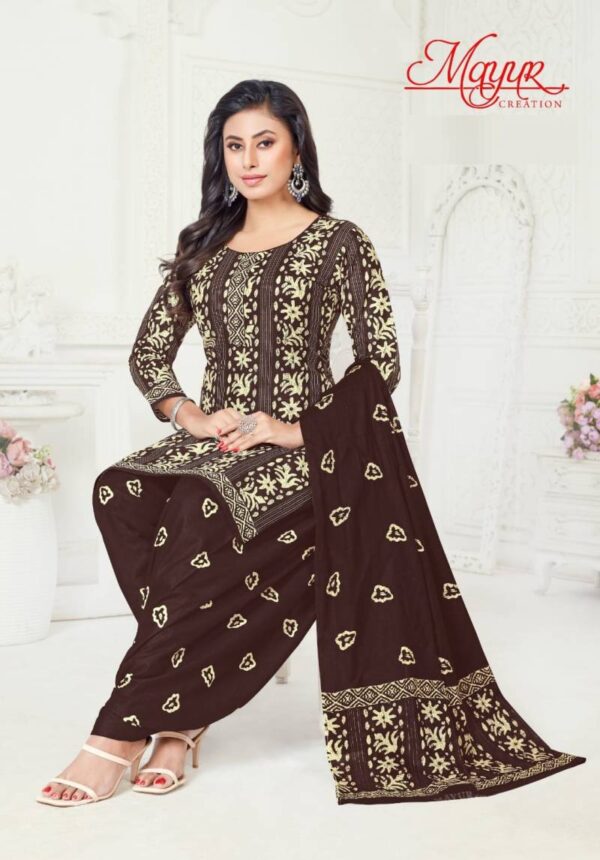 Mayur Trendy Batik Vol 8 Printed Patiyala Dress Material Wholesale Catalog Collection Exporter