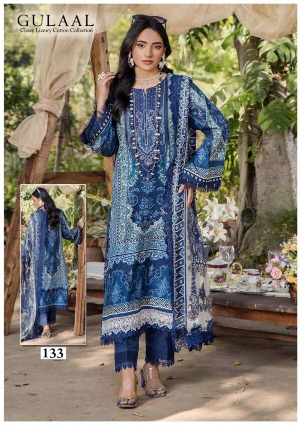 Gulaal Classy Luxury Cotton Collection Vol 14 Dress Material Wholesale Catalog Collection Supplier - Image 2