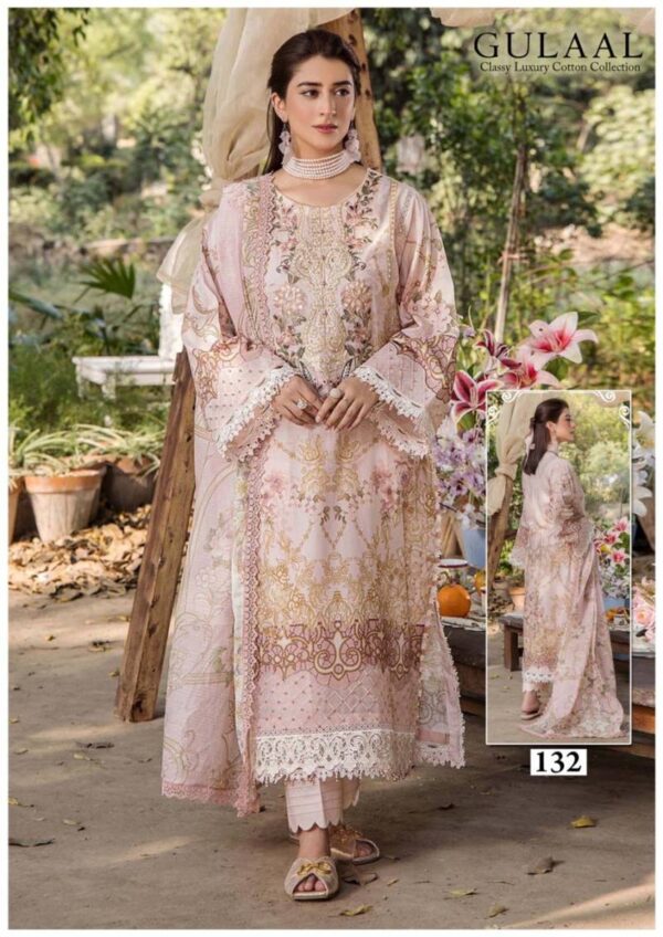 Gulaal Classy Luxury Cotton Collection Vol 14 Dress Material Wholesale Catalog Collection Supplier - Image 6