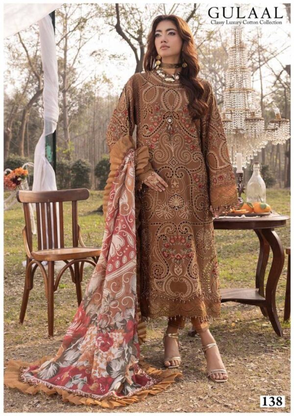 Gulaal Classy Luxury Cotton Collection Vol 14 Dress Material Wholesale Catalog Collection Supplier - Image 7