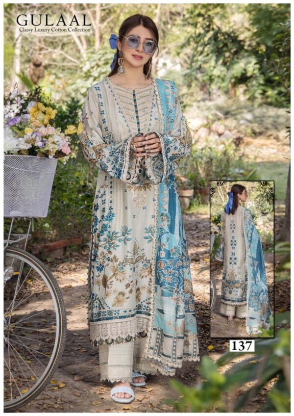 Gulaal Classy Luxury Cotton Collection Vol 14 Dress Material Wholesale Catalog Collection Supplier - Image 9