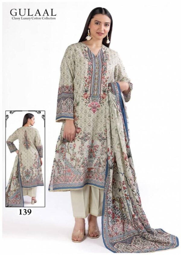 Gulaal Classy Luxury Cotton Collection Vol 14 Dress Material Wholesale Catalog Collection Supplier - Image 10