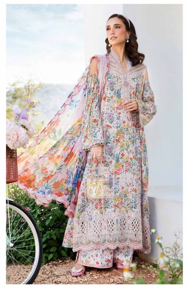 Alzohaib Az 1288 And 1289 Cotton Dupatta Pakistani Suits Wholesale Catalog Collection Supplier