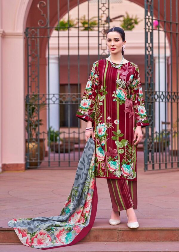 Nafisa Majestic Soft Cotton Digital Printed Dress Material Wholesale Catalog Collection Supplier - Image 3