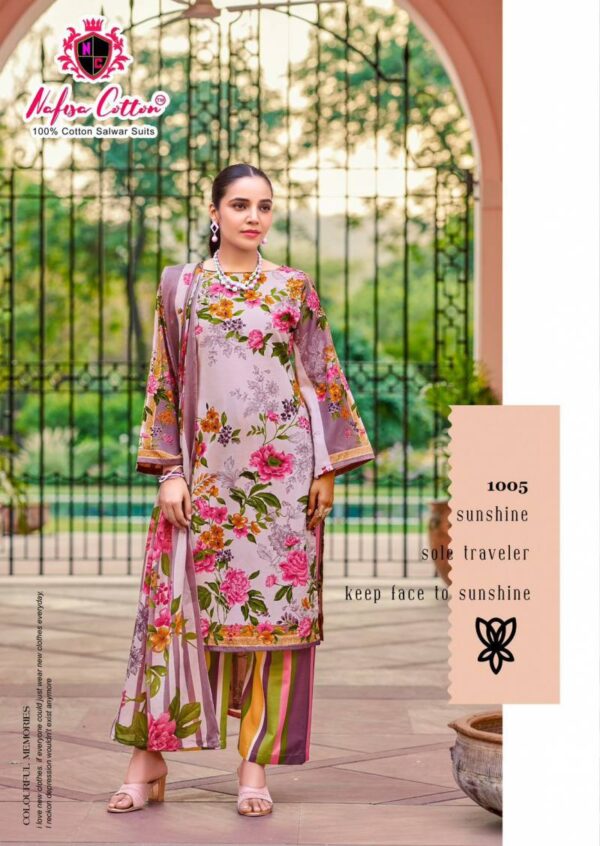 Nafisa Majestic Soft Cotton Digital Printed Dress Material Wholesale Catalog Collection Supplier - Image 6
