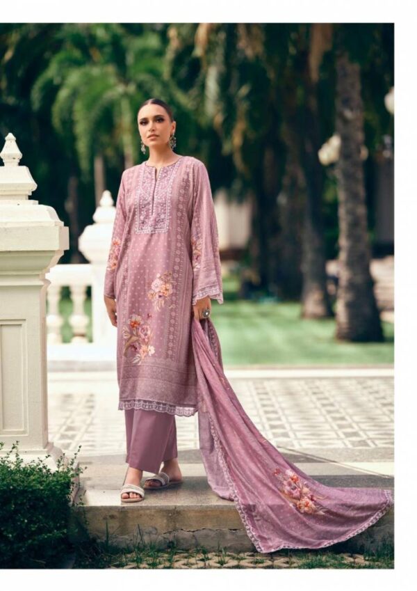 Hermitage Amahle Embroidered Fancy Dress Material Wholesale Catalog Collection Exporter - Image 3