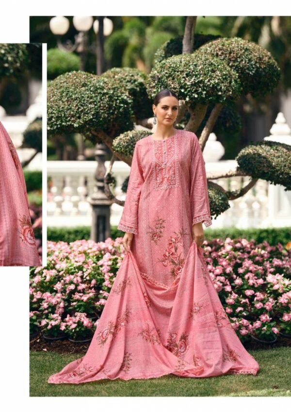 Hermitage Amahle Embroidered Fancy Dress Material Wholesale Catalog Collection Exporter - Image 5