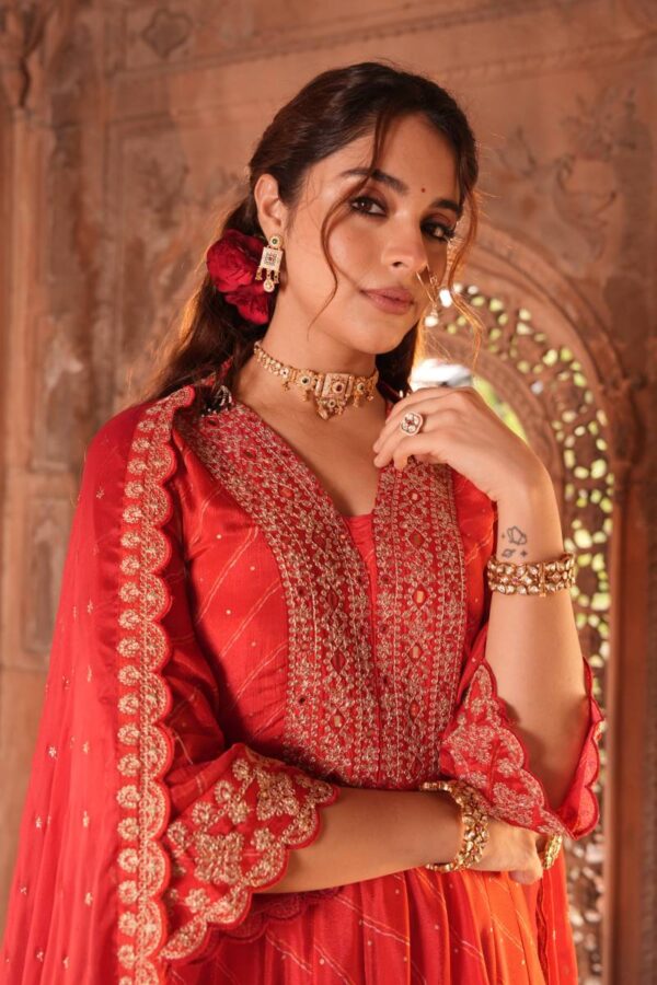 Tanyaa P 416 Chinon Kurti Bottom With Dupatta Wholesale Catalog Collection Supplier - Image 2