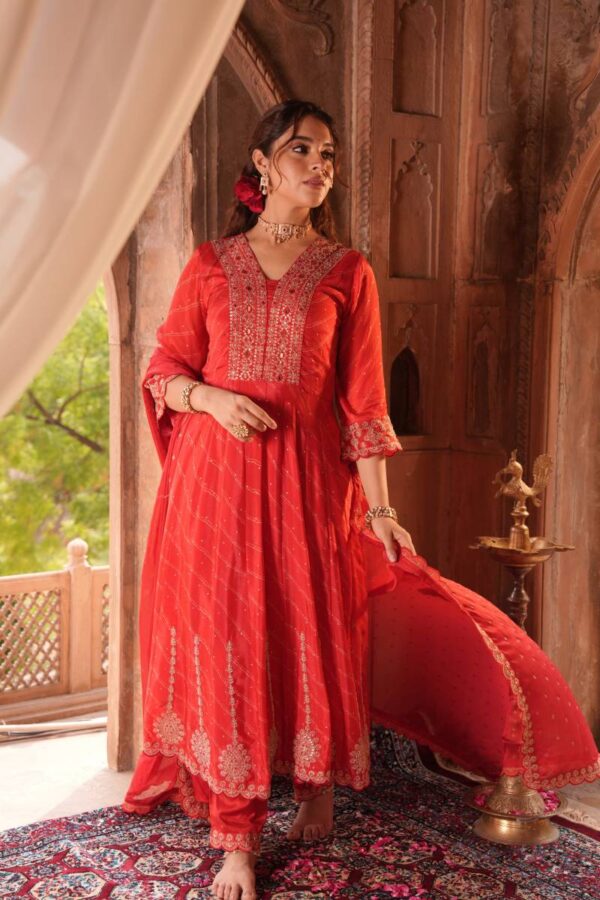 Tanyaa P 416 Chinon Kurti Bottom With Dupatta Wholesale Catalog Collection Supplier - Image 3