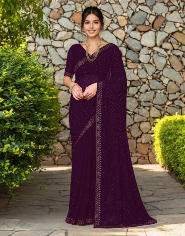 Meera 283 Beautiful Rangoli Silk Party Wear Sarees Wholesale Catalog Collection Exporter - Image 3
