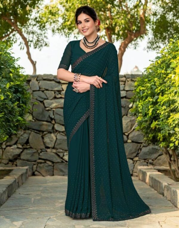 Meera 283 Beautiful Rangoli Silk Party Wear Sarees Wholesale Catalog Collection Exporter