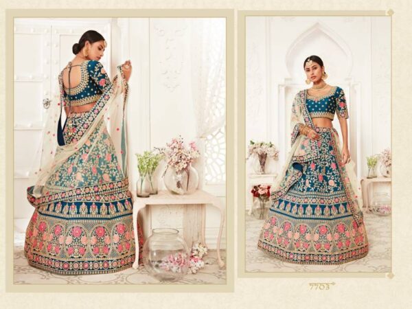 Zeel Neo Traditional Vol 2 Designer Lehenga Choli Wholesale Catalog Collection Exporter - Image 4