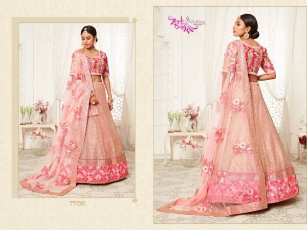 Zeel Neo Traditional Vol 2 Designer Lehenga Choli Wholesale Catalog Collection Exporter - Image 6